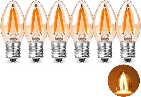 Grensk C7 Night Light Bulbs LED 15Watt,E12 Screw Base Candelabra Low ...
