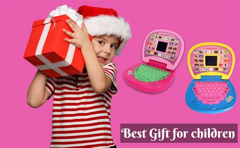 iChoice Educational Learning Laptop for Kids with LED Display, Alphabet ...
