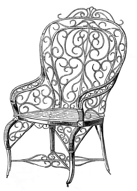 21 Chair Clipart Images! - The Graphics Fairy