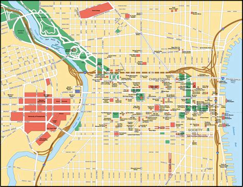 Philadelphia Map Pdf at Robin Bradley blog