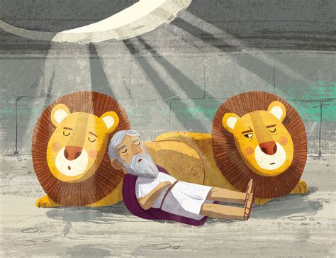 Daniel in the lions den | Images :: Behance