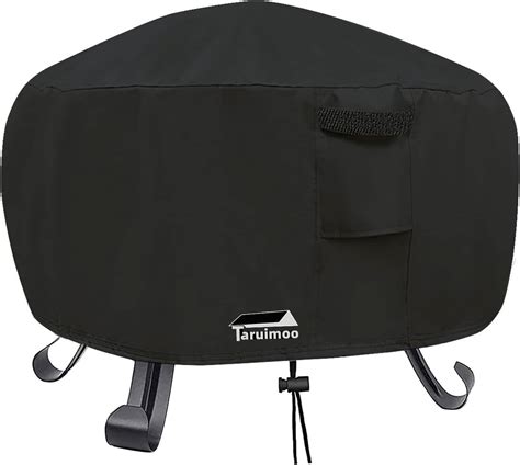 Amazon.com : Taruimoo Fire Pit Cover Round for Fire Pit 22-48 Inch ...