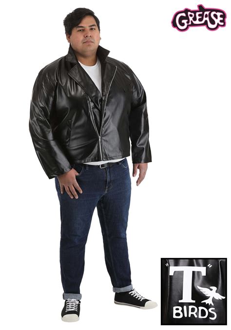 Grease T-Birds Jacket Plus Size Costume
