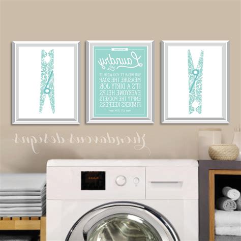 15 The Best Laundry Room Wall Art Decors