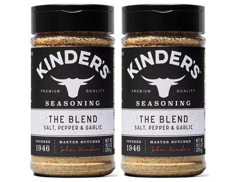 Amazon.com: Kinders The Blend Seasoning, premium salt pepper garlic ...