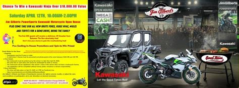 Jim Gilberts Kawasaki Motorbike OpenHouse & ATV/UTV Demo Day, 402 Saint ...