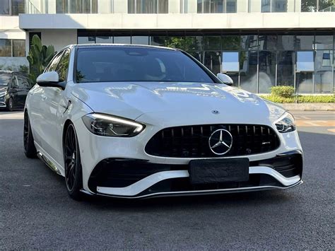 Mercedes C Class AMG C43 Body Kit Front Bumper for 2021-2024 W206 C300 – Eetmay Body kits