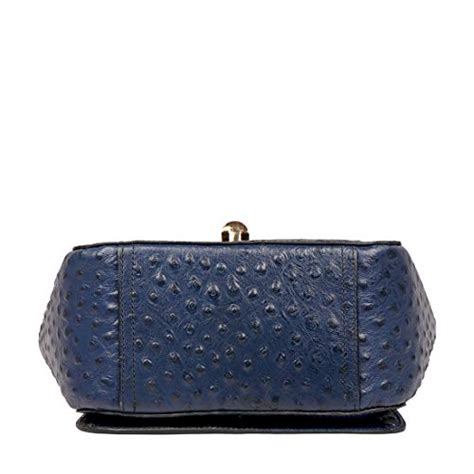 Hidesign Women's Satchel (Blue) : Amazon.in: Shoes & Handbags