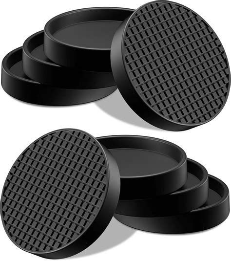 Furniture Coasters, 8PCS 2.5" Furniture Caster Cups for Hardwood Floors ...