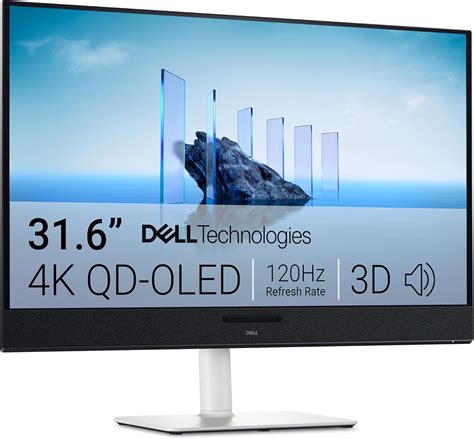 Dell 32 Plus Monitor - S3225QC, 4K UHD (3840x2160), 120Hz, QD OLED, 0 ...