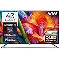 VW 109 cm (43 inches) Pro Series 4K Ultra HD Smart QLED Google TV ...