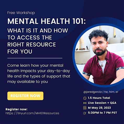 Mental Health 101: What is it & How to Access The Right Resource for ...