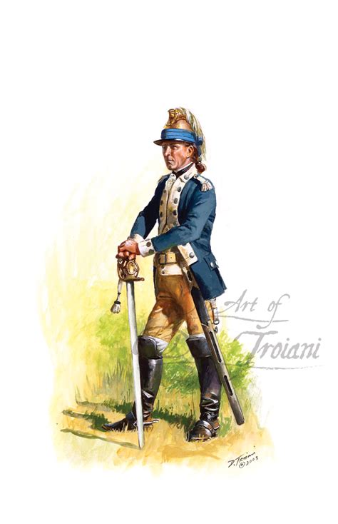 2nd Continental Light Dragoon Sergeant, 1778 – The Art of Don Troiani