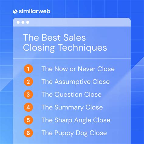 6 Sales Closing Techniques That Will Boost Your Sales | Similarweb