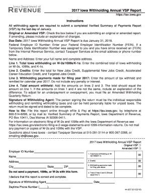 IA 44-007 2017 - Fill out Tax Template Online