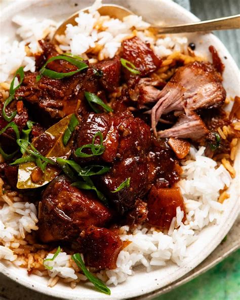 Adobo And Rice One Pot Chicken Adobo