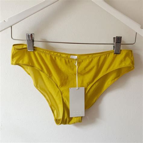 COS mustard yellow underwear New with tags Soft... - Depop