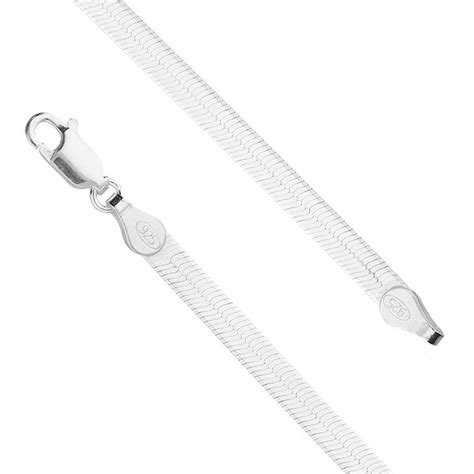 Sterling Silver Herringbone Necklace - Aspire Fine Jewellery