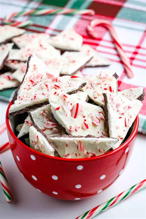 Chocolate Peppermint Candy Peppermint Candy Cane Bark