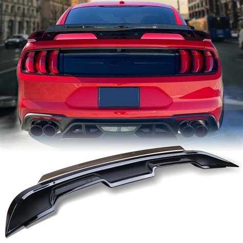 Snapklik.com : Glossy Black Spoiler Trunk Wing Spoiler Rear Wing For 2015-2020 Mustang S550 GT ...