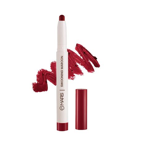 Buy MARS Retractable Poppins Long Lasting Lip Crayon | Matte Finish ...
