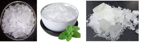 Organic Bites Combo of Thymol Crystals, Menthol Crystals, Camphor ...