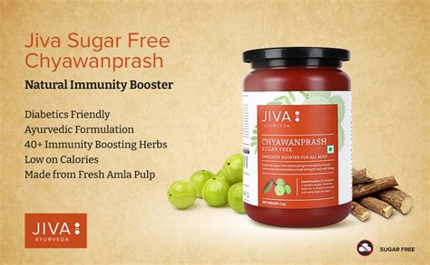 Buy Jiva Sugar Free Chyawanprash | 500gm (Pack of 1) | 100% Pure ...