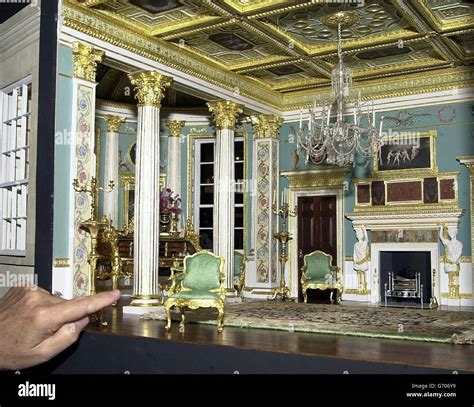 The painted room in the Spencer House, the world's most expensive doll ...