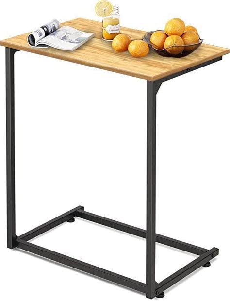 Ventuos - Sofa Side Table, C Laptop Table, End Table, Work in Bed or on ...