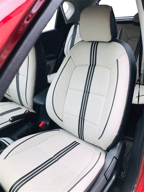 RideoFrenzy Luxury Nappa Leather Seat Covers for New Grand i10 NIOS ...