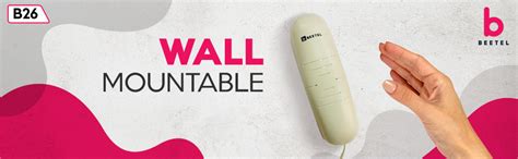 Beetel B26 Corded Slim Landline Phone,Ringer Volume Control,LED Ring ...