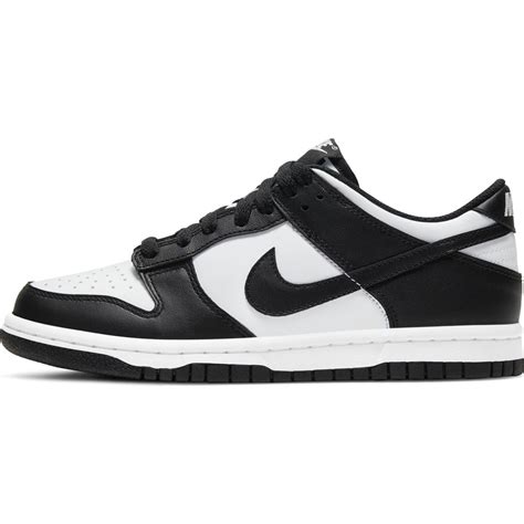 Nike Dunk Low "Black/White" Grade School Kids' Shoe | Cute nike shoes ...