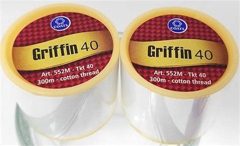 2 Spool Griffin Eyebrow Cotton Threading Threads Antiseptic Facial hair ...