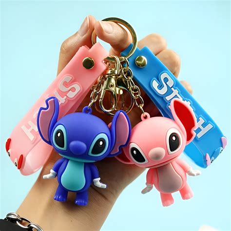 Cute Stitch 3D Keychain with Strap Online in India | Tinyminymo