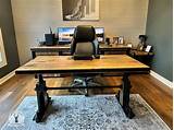 Industrial Modern Desk Reclaimed Wood Desk Executive Writing - Etsy