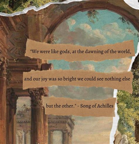 Song of achilles aesthetic quote – Artofit
