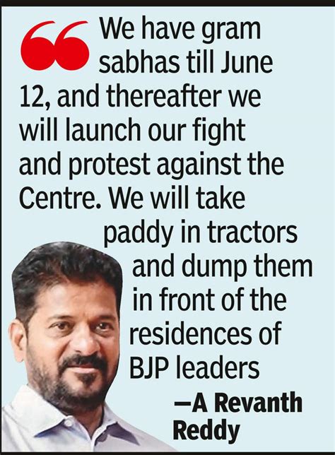 If Centre doesn't procure, will dump paddy at BJP, BRS leaders' houses ...