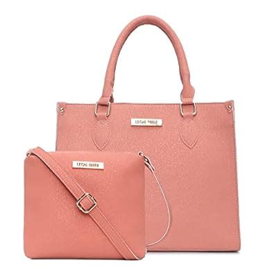 Buy LEGAL BRIBE Self Plain Tote combo of 2 (Pink) at Amazon.in