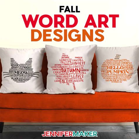 Autumn Word Art Happy Autumn Word Art SVG Cut File By Creative Fabrica