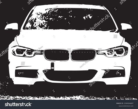 Bmw Car Silhouette Vector