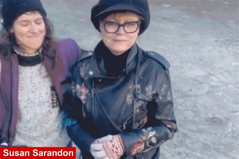 Susan Sarandon seen after being dumped by UTA over anti-Jewish rants