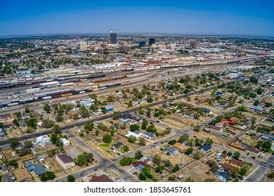 Aerial View Downtown Amarillo Texas Summer Stock Photo 1853645761 ...