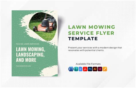 Free Lawn Care Flyer Templates, Editable and Printable
