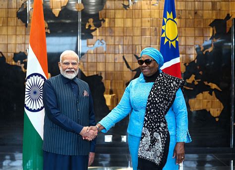 PM Modi conferred Namibia’s highest civilian honour 'Order of the Most ...