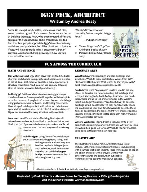 Iggy Peck, Architect Book Review