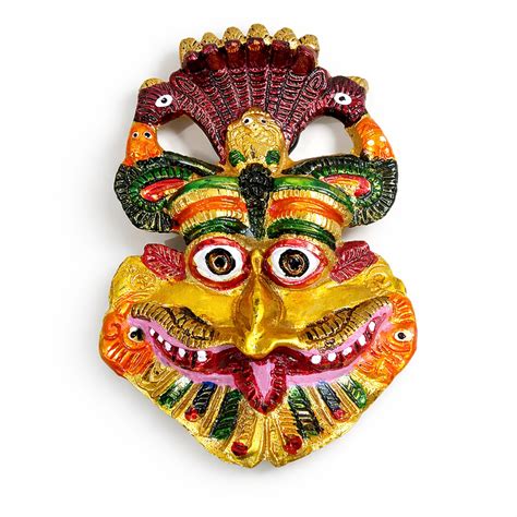 Multicolor Kirtimukh Wall Decor | NAZARBATTU – Vedic Shop