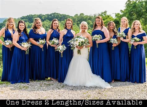 Royal Blue Bridesmaid Dress