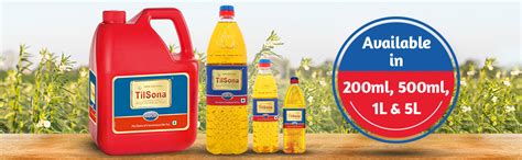 Tilsona Gold Til/Sesame Oil for Cooking