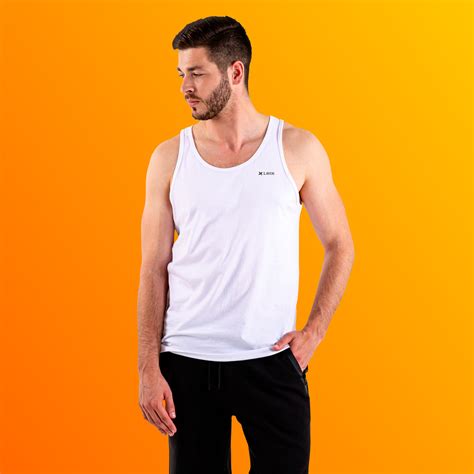 Buy Mens vest In india | White - Lavos Performance