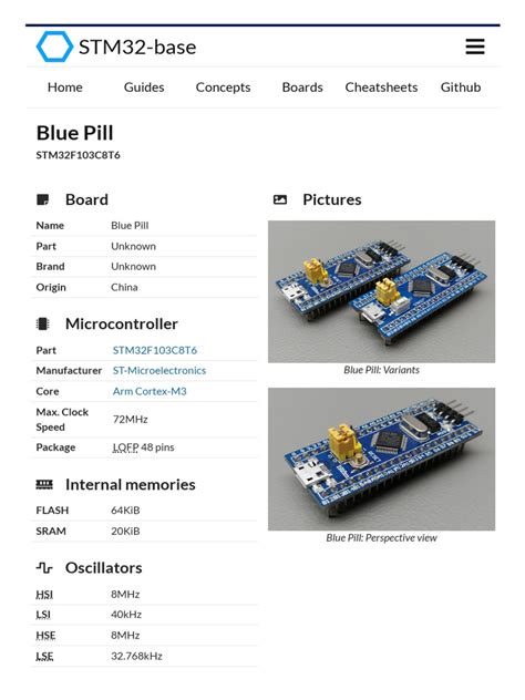 Image result for STM32F103 Arduino